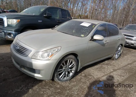 2007 Infiniti G35 Journey из США, поврежденный, VIN JNKBV61E27M714351